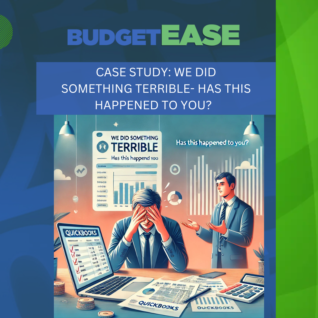 Case Study We Did Something Terrible Has This Happened To You?
